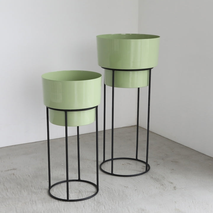 Pia Green Pot Cover Stand Size S/L