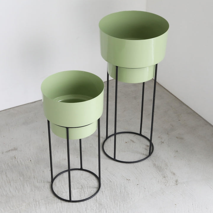 Pia Green Pot Cover Stand Size S/L